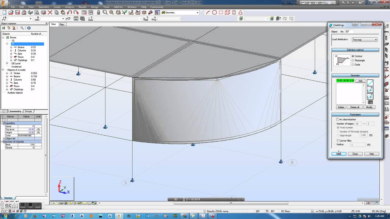 7 Autodesk Robot Structural Analysis Modeling Curved Cladding Revit News