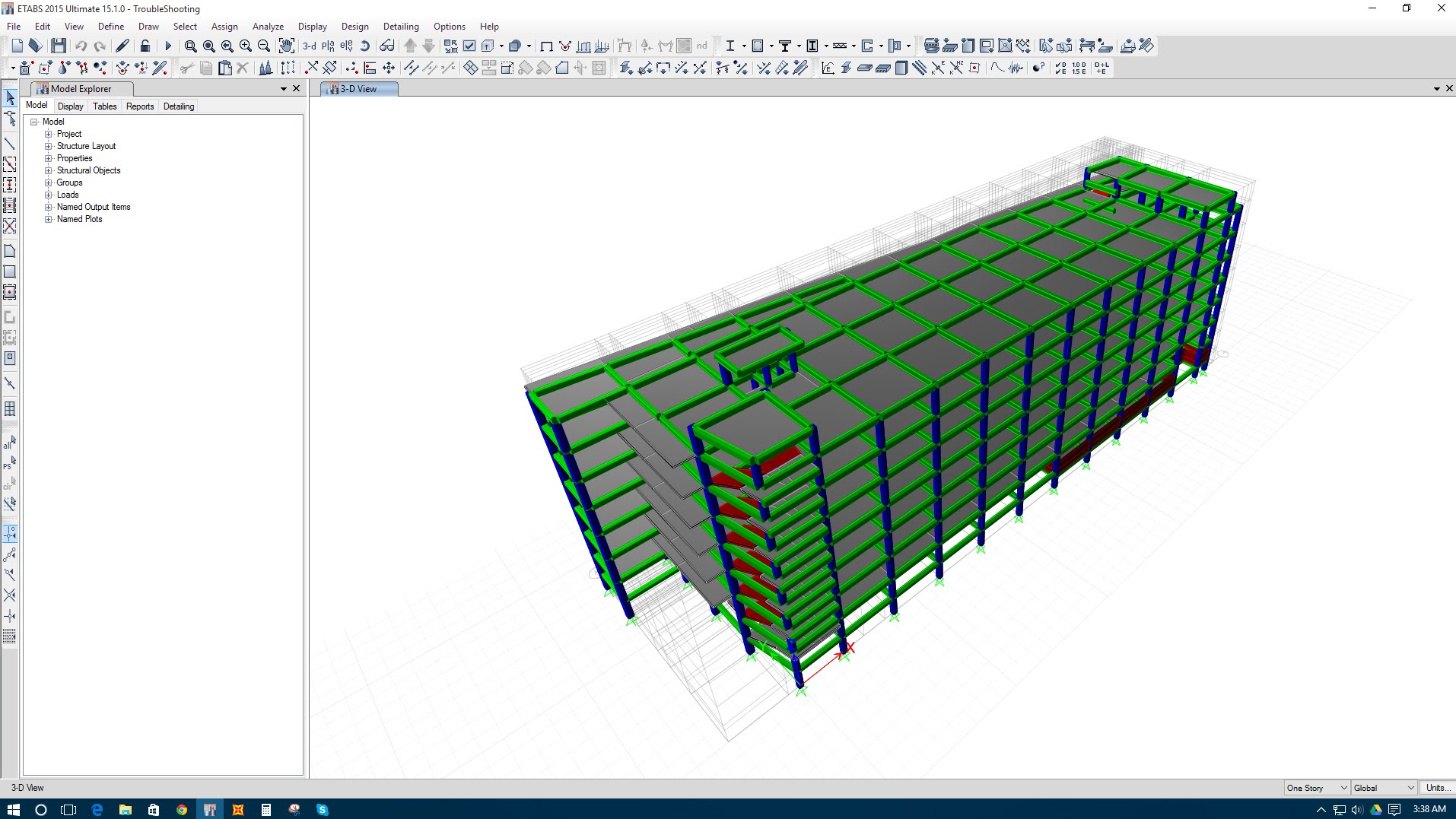 How To Model Staircase In Etabs : ETABS Tutorial - Assign Different Loads (DL, LL) in ETABS ... / How to model staircase in etabs.