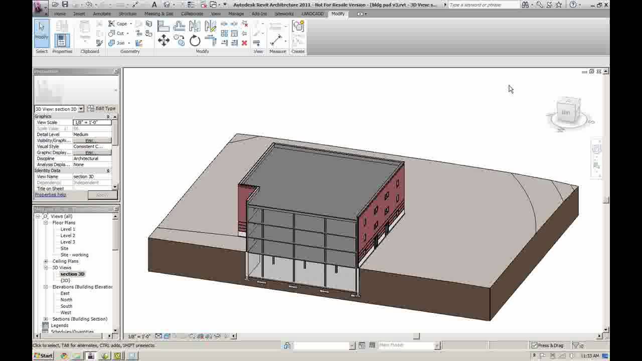 Modeling Building Pads Siteworks for Revit Revit news