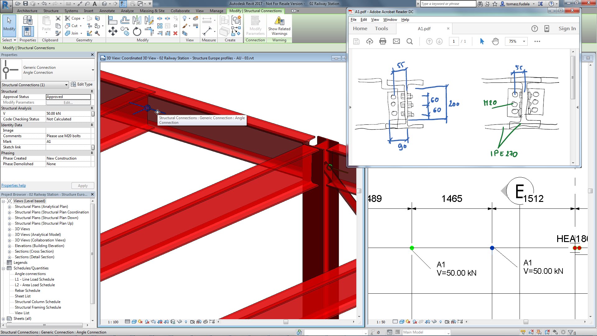 Create фермы. Autodesk Revit 2017 structure. Revit 2017 BIM. Revit расчет фермы. Structural connections.