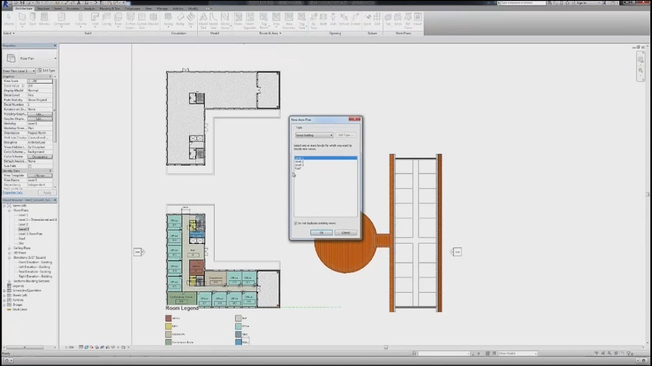 How to Create Area Plan in Revit | Revit Area Parameters | Revit Area ...