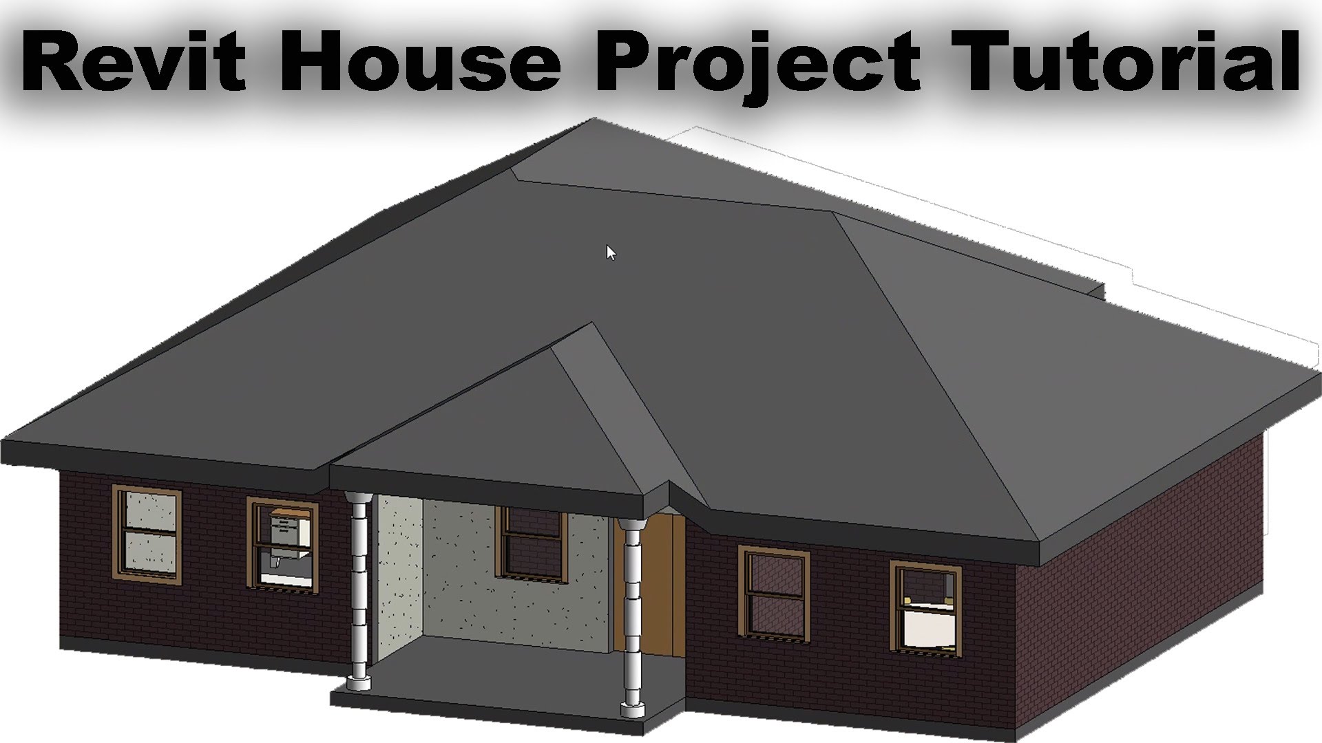  Revit  House  Project Tutorial For Beginners 2d House  Plan  