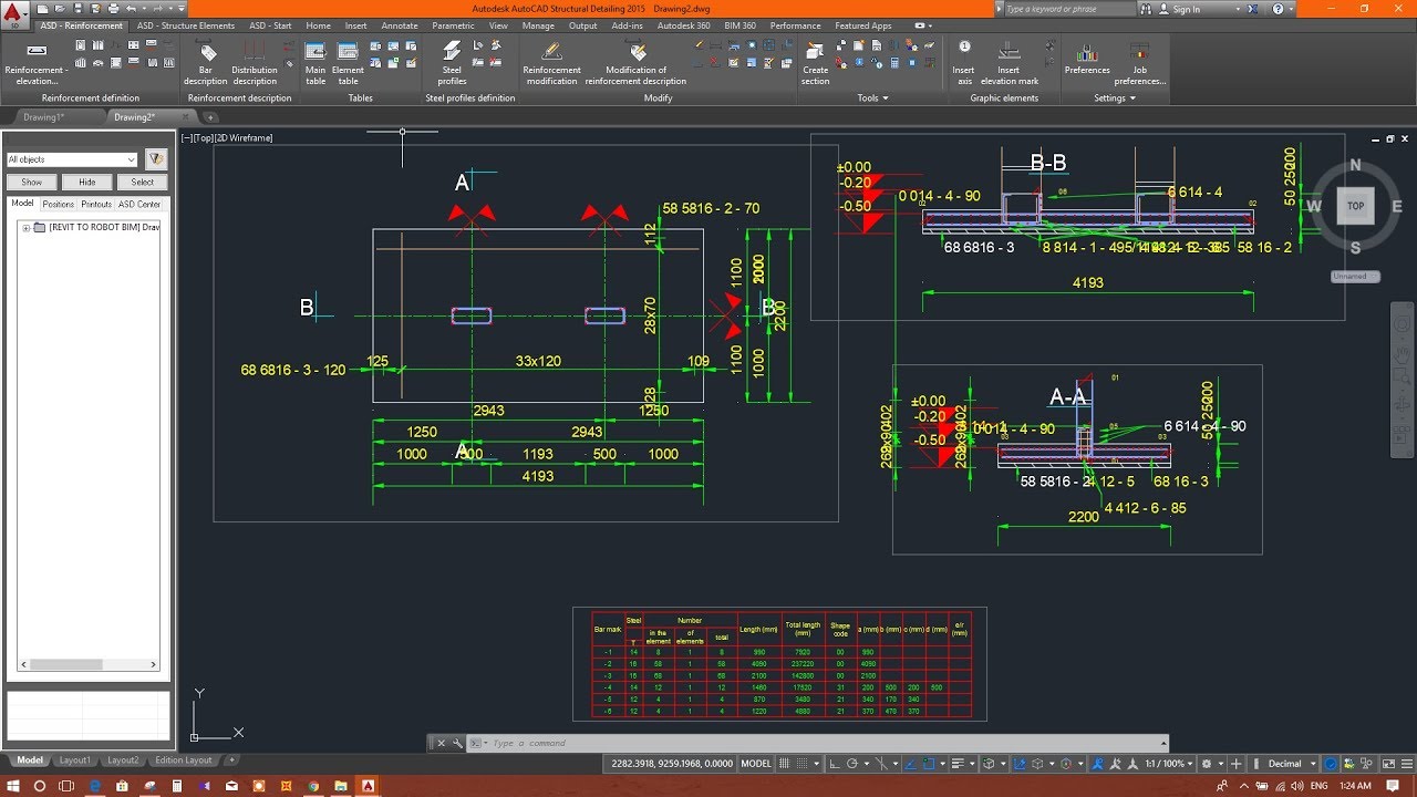 autocad structural detailing manual