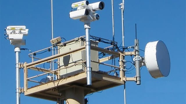 Sensor towers placed along the U.S. border with Mexico are only one part of a new 