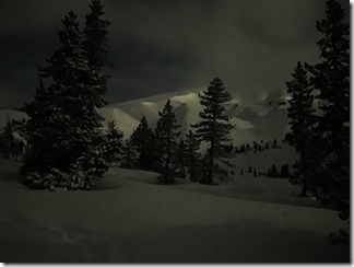 Snowshoeing up Mt Hood