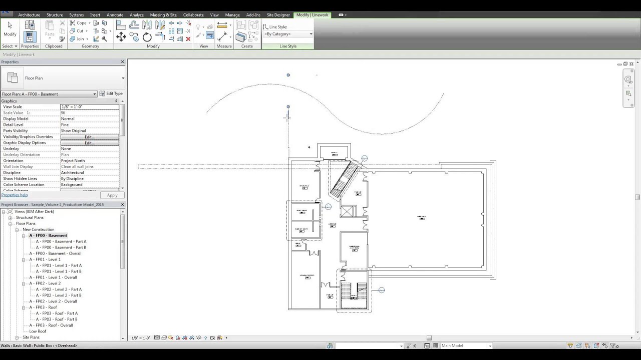 Revit Tutorial - Overhead Line Trick - Revit news