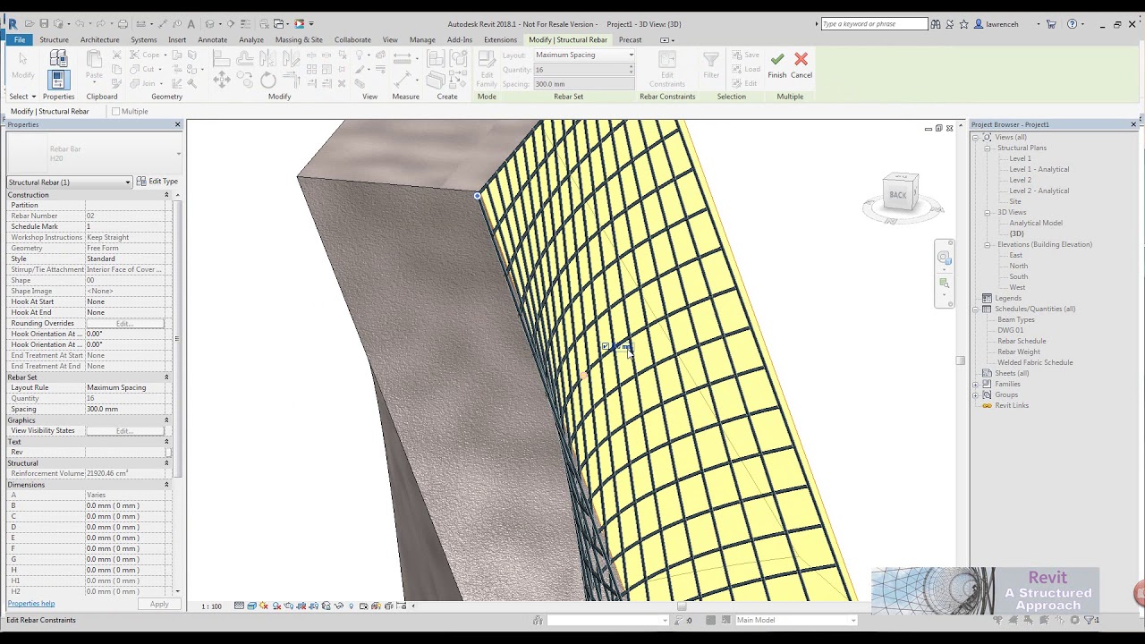 Revit 2018.1 Freeform Rebar - Revit news