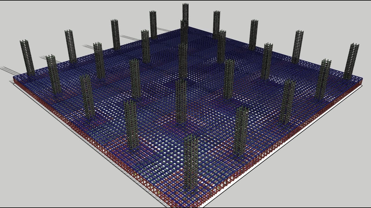 Mat Or Raft Foundation Construction Process Rebar Placement Revit News